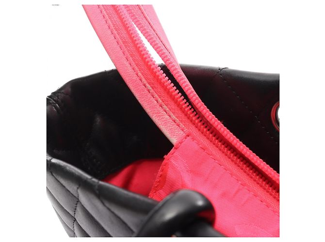 Borsa tote grande della linea Cambon di Chanel Nero - vista 7