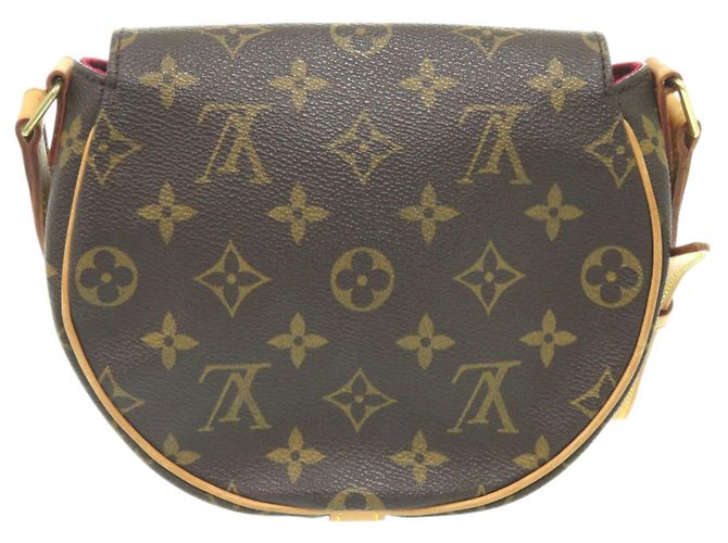 Borsa a Spalla Tambourine Monogram Louis Vuitton Marrone Monogramma - vista 2