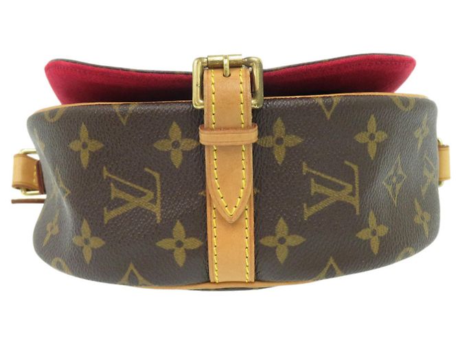 Borsa a Spalla Tambourine Monogram Louis Vuitton Marrone Monogramma - vista 3