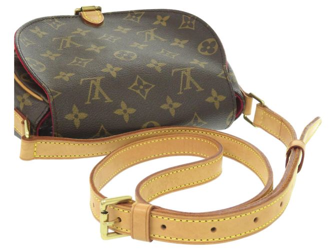Borsa a Spalla Tambourine Monogram Louis Vuitton Marrone Monogramma - vista 5