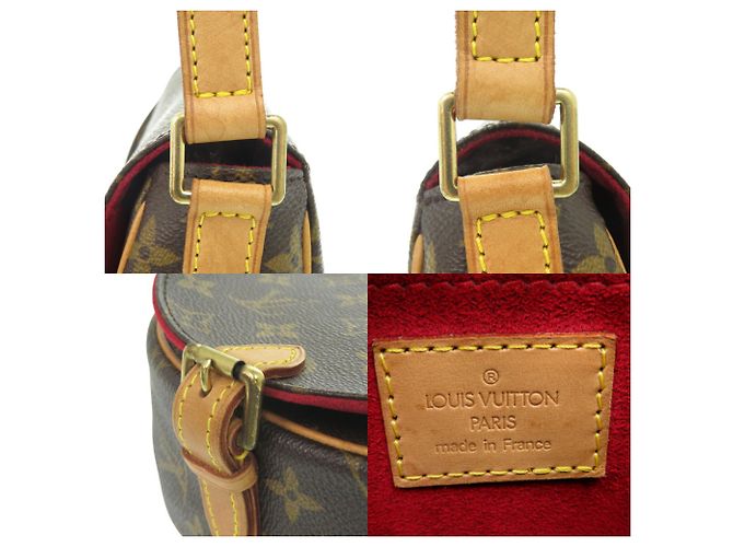 Borsa a Spalla Tambourine Monogram Louis Vuitton Marrone Monogramma - vista 8