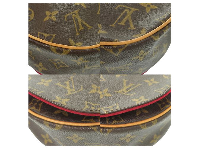 Borsa a Spalla Tambourine Monogram Louis Vuitton Marrone Monogramma - vista 9