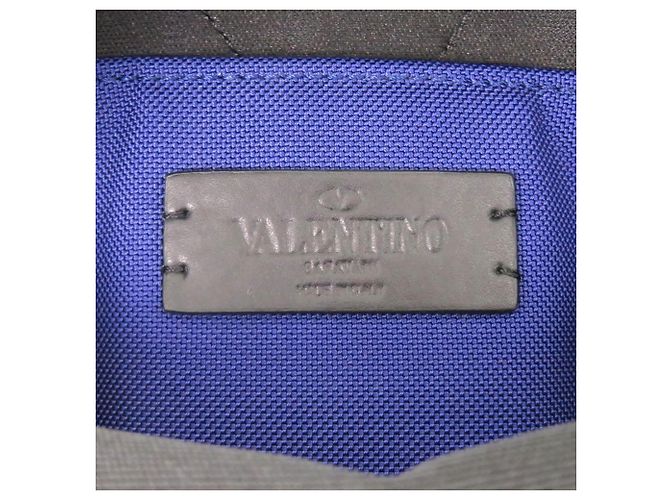 Mini zaino Valentino Garavani Nero Blu - vista 8