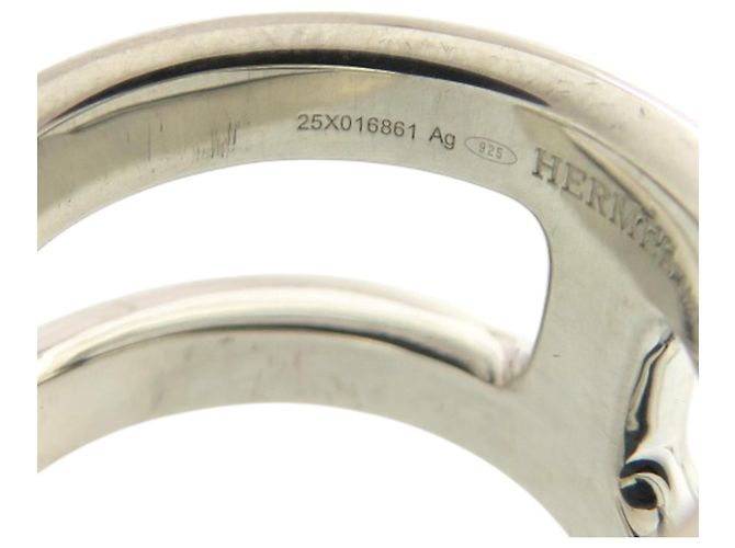 Ring Anello in argento Osmos PM Hermès - vista 4