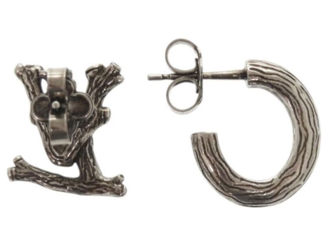 Ohrringe aus silbernem Metall Louis Vuitton - Ansicht 3
