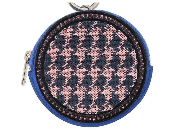 Funda de cuero para tarjetas Christian Dior Negro Azul - vista 6