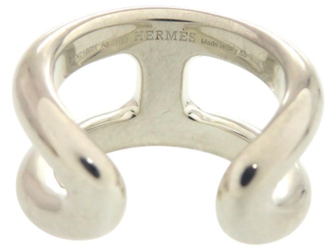 Hermès Osmos PM Bandring Silber - Ansicht 2