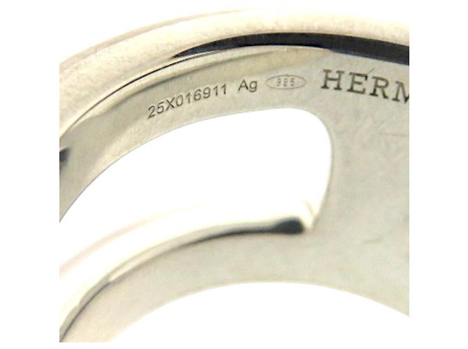 Hermès Osmos PM Bandring Silber - Ansicht 4