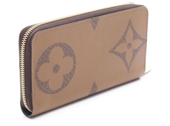 Cartera Zippy Louis Vuitton Castaño - vista 2