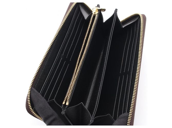 Cartera Zippy Louis Vuitton Castaño - vista 3