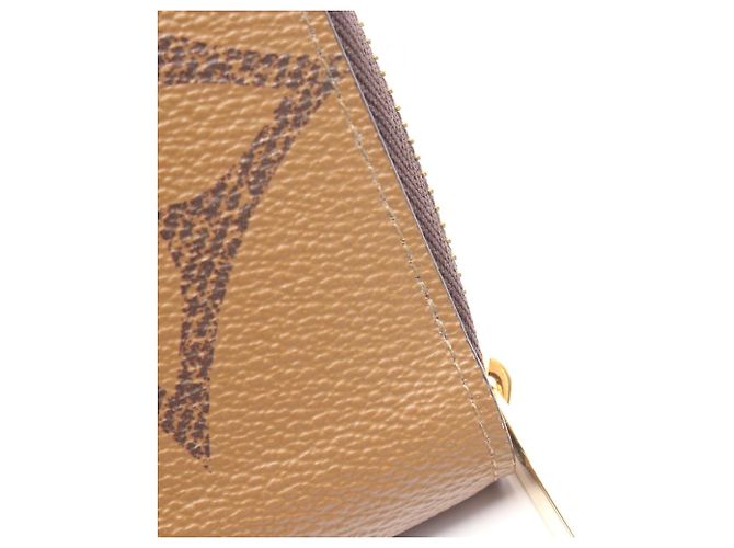 Cartera Zippy Louis Vuitton Castaño - vista 6
