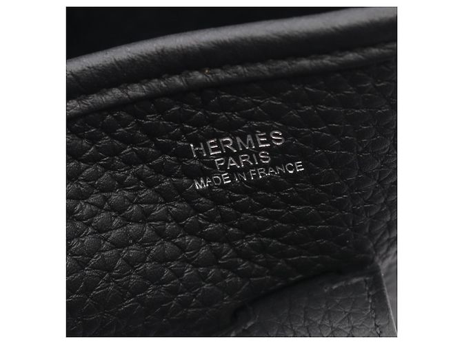 Borsa a Spalla Hermès Evelyn 3 Trois PM Nero - vista 4