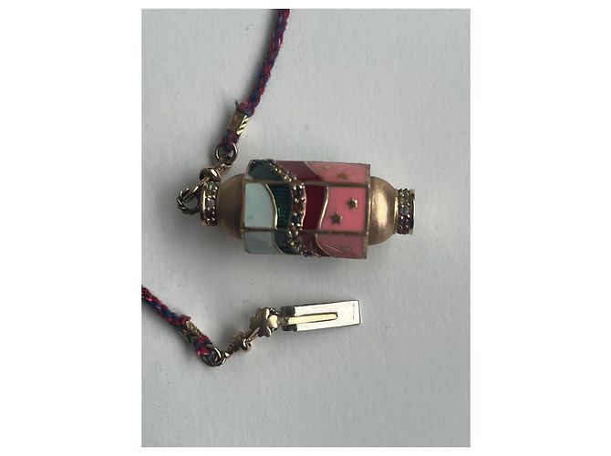 Marie Lichtenberg Collana Arcobaleno in Oro 14k e Zaffiri D'oro - vista 6