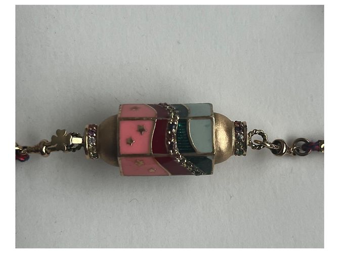 Marie Lichtenberg Collana Arcobaleno in Oro 14k e Zaffiri D'oro - vista 7