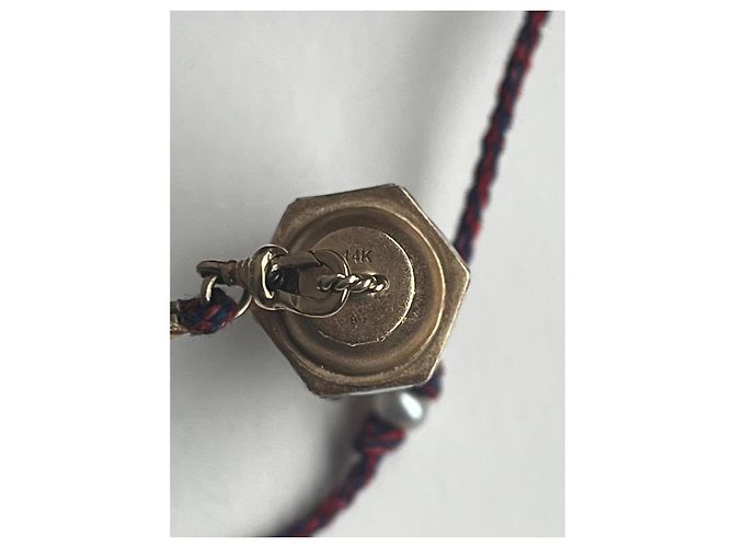 Marie Lichtenberg Collana Arcobaleno in Oro 14k e Zaffiri D'oro - vista 8