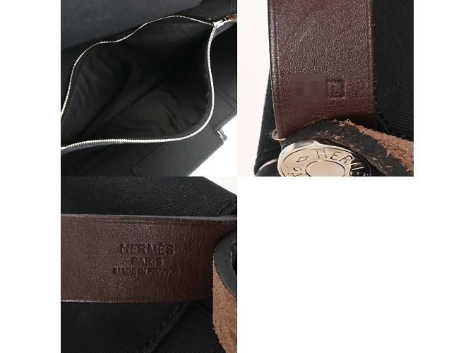 Borsa a Spalla Hermès Cabag Elan PM Nera Nero - vista 11