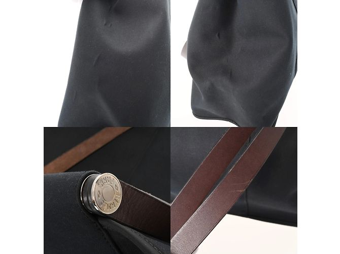 Borsa a Spalla Hermès Cabag Elan PM Nera Nero - vista 9