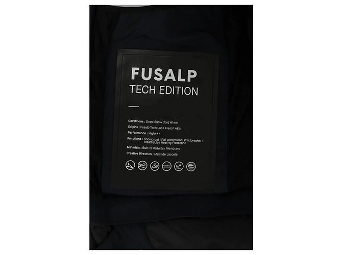 Fusalp Piumino blu navy - vista 6
