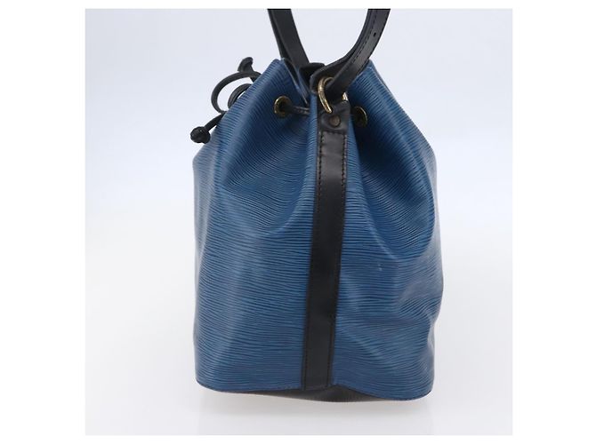 Noe Borsa Petit Noé in pelle Epi media Louis Vuitton Blu - vista 4