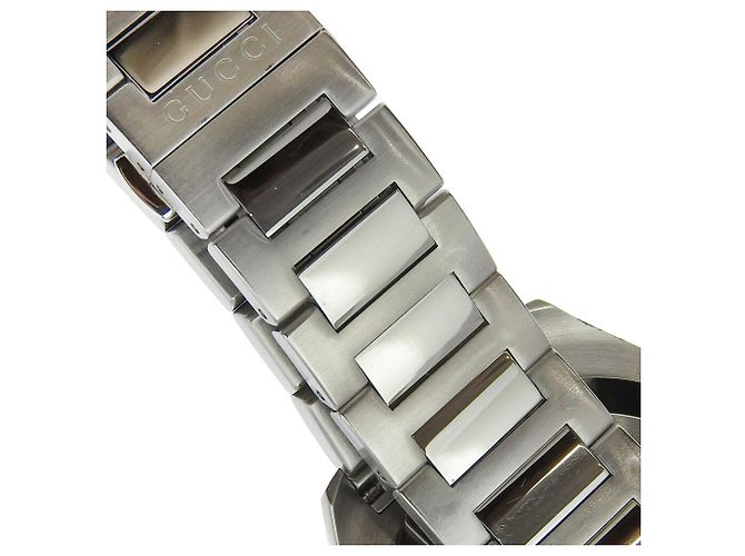 Relógio de pulso quartz Gucci Date 100m YA142201 Prata - vista 7