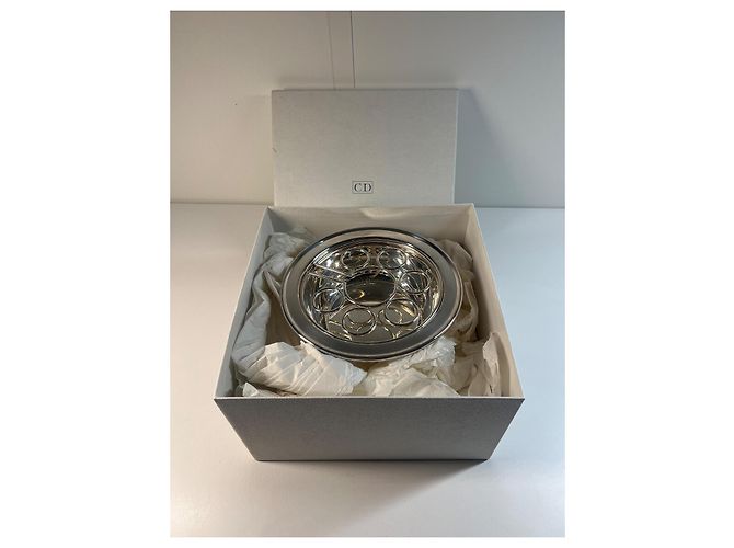 Christian Dior Egg Cup Display Metal Silver Silver hardware - view 2