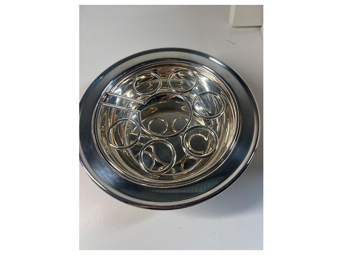Christian Dior Egg Cup Display Metal Silver Silver hardware - view 3