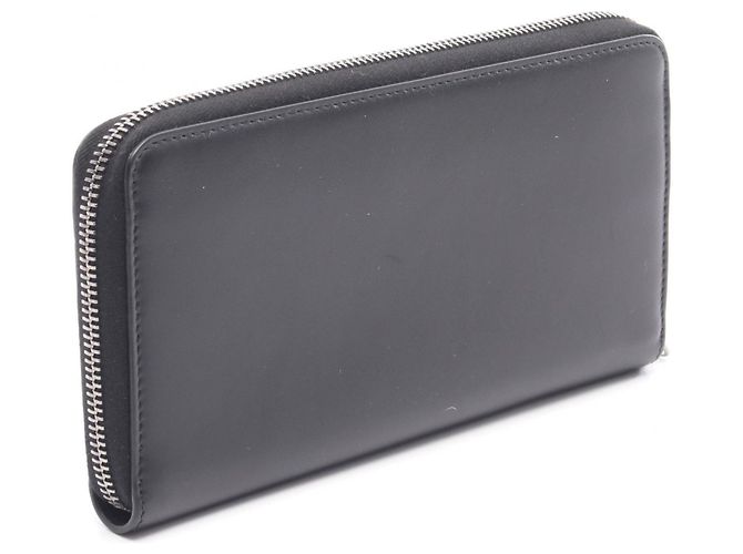 Portafoglio lungo da uomo Christian Dior Marrone Nero - vista 2