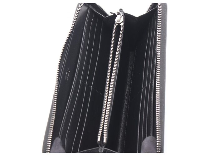 Portafoglio lungo da uomo Christian Dior Marrone Nero - vista 3