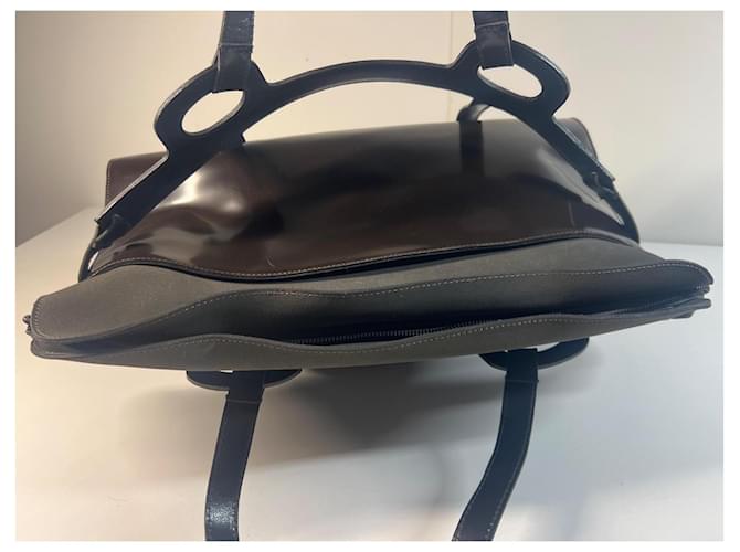 Borsa da viaggio Marni marrone - vista 9