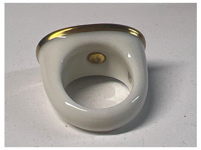 Autre Marque Bernardaud Porzellanring Weiß - Ansicht 5