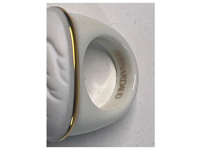 Autre Marque Bernardaud Porzellanring Weiß - Ansicht 7