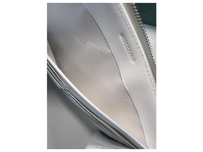 Cartera Longchamp de cuero blanca Blanco - vista 12