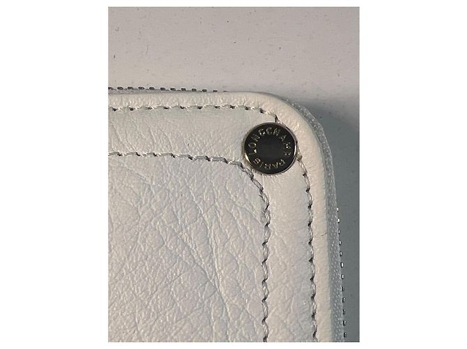 Cartera Longchamp de cuero blanca Blanco - vista 6