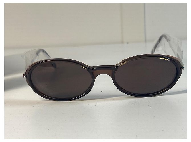 Gafas de sol Cartier Aspen marrones lentes ovaladas Castaño - vista 3