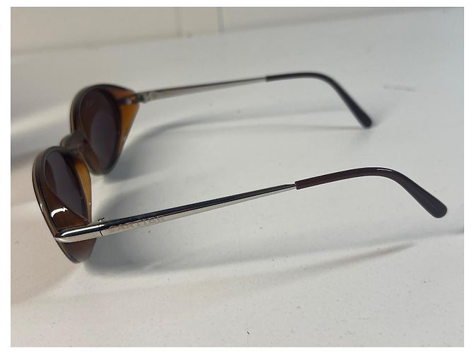 Gafas de sol Cartier Aspen marrones lentes ovaladas Castaño - vista 4