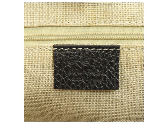 Bolso 2 en 1 de cuero de ternera negro Gucci - vista 6
