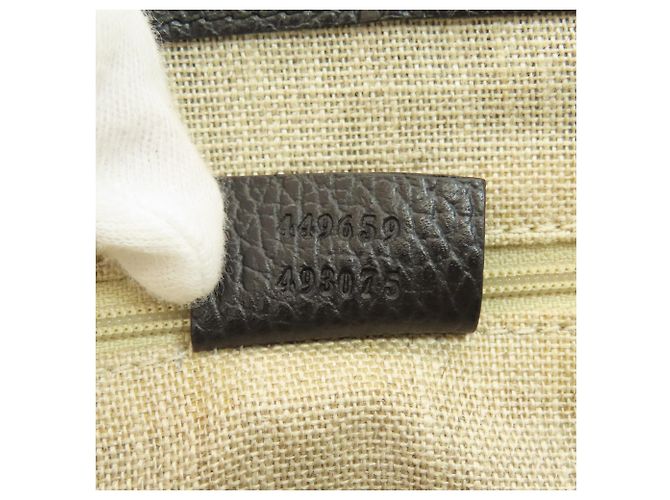 Bolso 2 en 1 de cuero de ternera negro Gucci - vista 7
