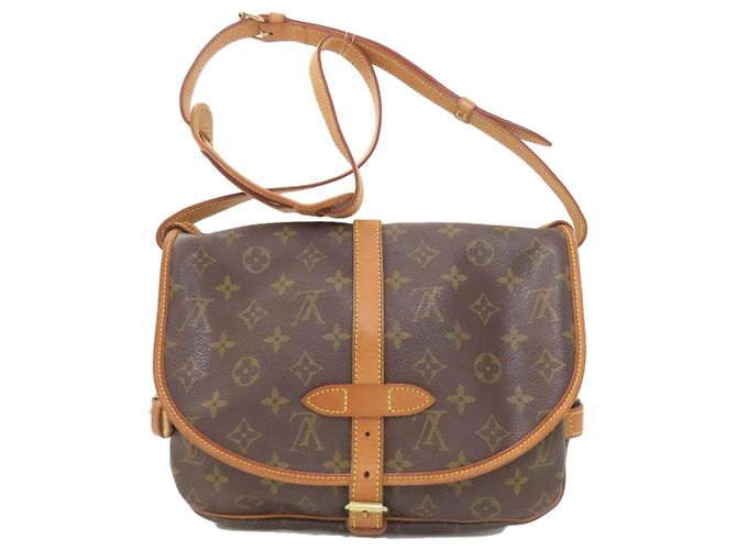 Borsa a Spalla Saumur MM M40710 Louis Vuitton Monogramma - vista 2