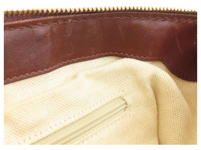 Borsa Tote Gucci 347902 GG 2 in 1 Marrone - vista 11