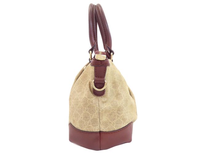Borsa Tote Gucci 347902 GG 2 in 1 Marrone - vista 3