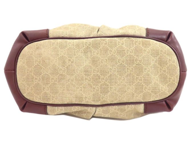 Borsa Tote Gucci 347902 GG 2 in 1 Marrone - vista 4