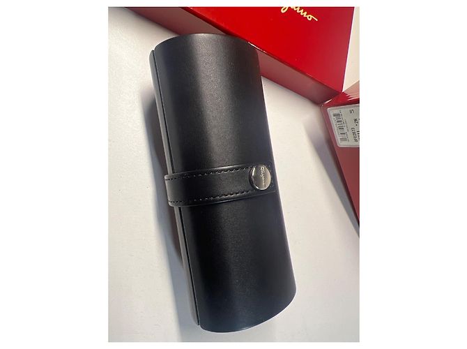 Gafas de sol Salvatore Ferragamo Labyrinth 561 130 Negras Negro - vista 7