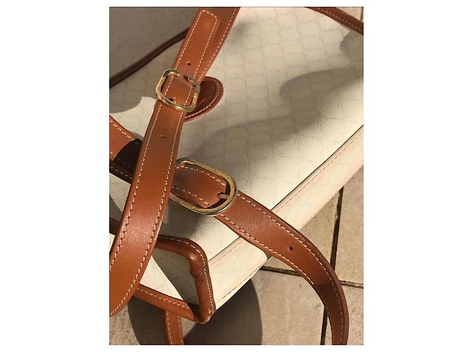 Longchamp Vintage Ikonische Tasche ✨ Braun Aus weiß - Ansicht 11