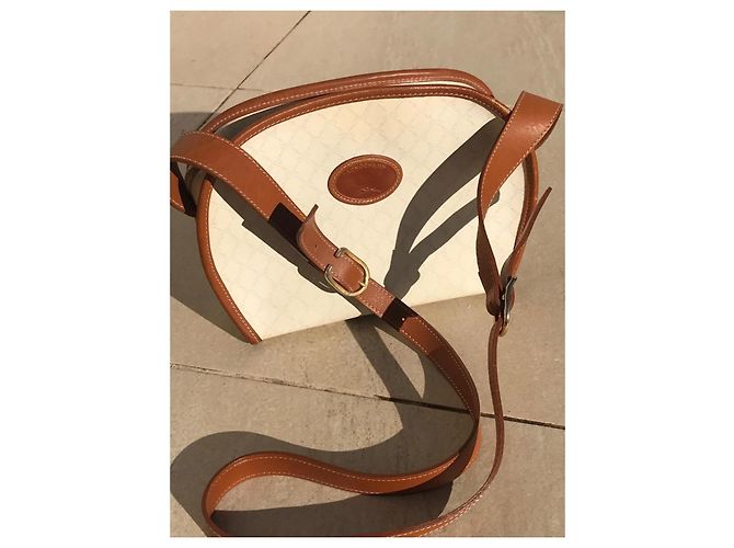 Longchamp Vintage Ikonische Tasche ✨ Braun Aus weiß - Ansicht 3
