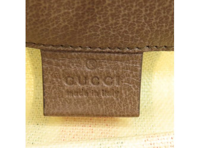 Borsa a mano doppia Gucci Sherry Line 2 in 1 Marrone Beige - vista 6