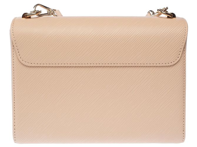 Borsa LOUIS VUITTON Twist in Pelle Beige - 103101 - vista 4