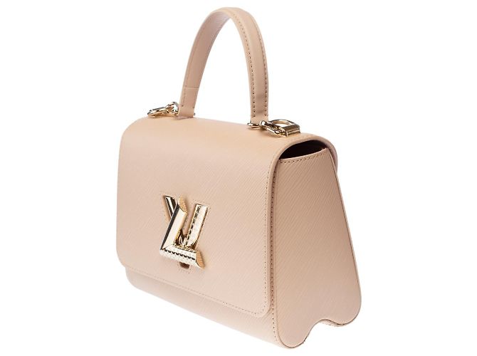 Borsa LOUIS VUITTON Twist in Pelle Beige - 103101 - vista 5
