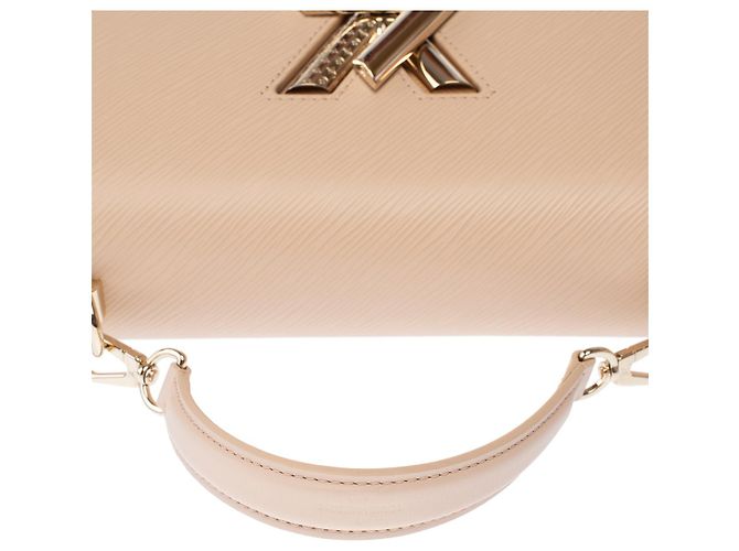 Borsa LOUIS VUITTON Twist in Pelle Beige - 103101 - vista 9