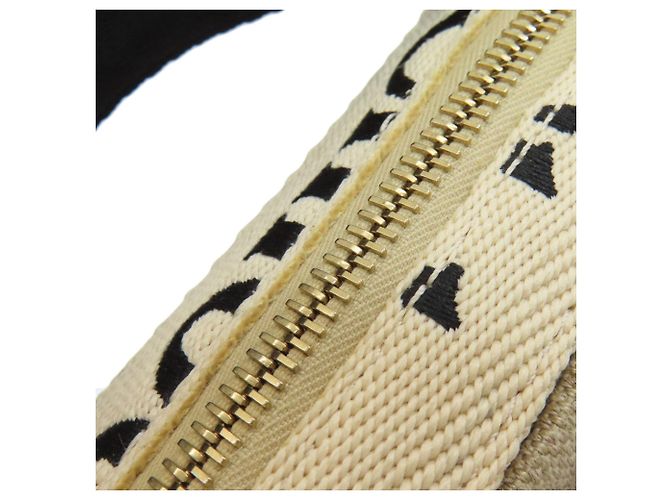 Chloé Woody Gürteltasche braunes Canvas - Ansicht 11