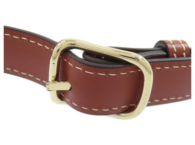 Chloé Woody Gürteltasche braunes Canvas - Ansicht 15